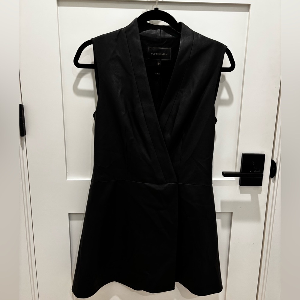 BCBG MaxAzria black minidress